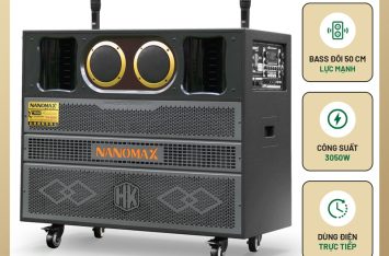 Loa Kéo Bình & Điện Nanomax Pro-6569i Bass Đôi 50cm 3050w | Loa Kẹo Kéo Nanomax | 50+ Mẫu Loa Karaoke Bluetooth Giá Tốt