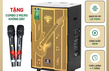 Loa Kéo Nanomax A-500 Bass 50cm 980w Karaoke Bluetooth | Loa Kẹo Kéo Nanomax | 50+ Mẫu Loa Karaoke Bluetooth Giá Tốt