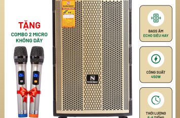Loa Kéo Nanomax K-1000 Công Suất 450w Karaoke Bluetooth