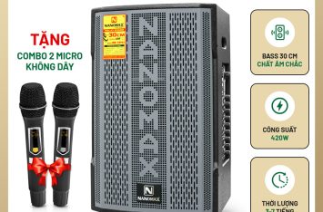 Loa Kéo Nanomax NK-12H3 Bass 30cm 420w Karaoke Bluetooth