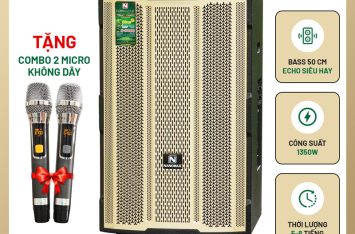 Loa Kéo Nanomax S-5000 Bass 50cm 1350w Karaoke Bluetooth | Loa Kẹo Kéo Nanomax | 50+ Mẫu Loa Karaoke Bluetooth Giá Tốt