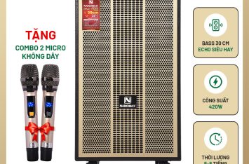 Loa Kéo Nanomax S-900 Bass 30cm 420w Karaoke Bluetooth | Loa Kẹo Kéo Nanomax | 50+ Mẫu Loa Karaoke Bluetooth Giá Tốt