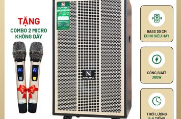 Loa Kéo Nanomax SK-12X1 Bass 3 Tấc Công Suất 380w