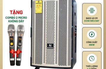 Loa Kéo Nanomax SK-15F3 Công Suất 680w Bass 40cm