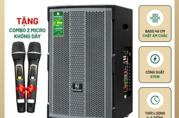 Loa Kéo Nanomax SK-15Q3 Bass 40cm 570w Karaoke Bluetooth
