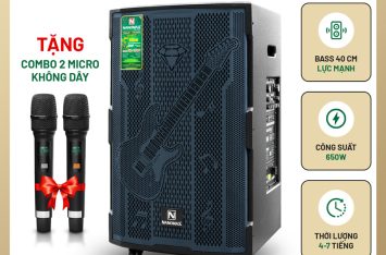 Loa Kéo Nanomax SK-15Q4 Bass 40cm 650w Karaoke Bluetooth | Loa Kẹo Kéo Nanomax | 50+ Mẫu Loa Karaoke Bluetooth Giá Tốt