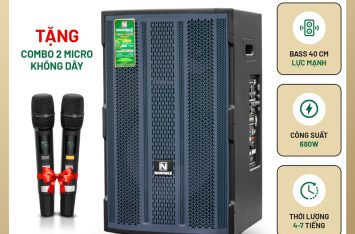 Loa Kéo Nanomax SK-15Q5 Bass 40cm 680w Karaoke Bluetooth | Loa Kẹo Kéo Nanomax | 50+ Mẫu Loa Karaoke Bluetooth Giá Tốt