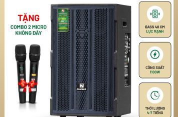 Loa Kéo Nanomax SK-15Q6 Bass 40cm 1100w Karaoke Bluetooth | Loa Kẹo Kéo Nanomax | 50+ Mẫu Loa Karaoke Bluetooth Giá Tốt