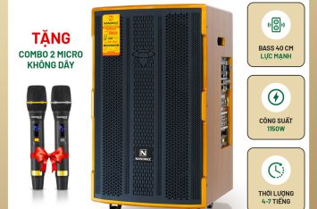 Loa Kéo Nanomax SK-15Q7 Bass 40cm 1150w Karaoke Bluetooth | Loa Kẹo Kéo Nanomax | 50+ Mẫu Loa Karaoke Bluetooth Giá Tốt