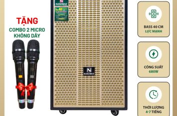 Loa Kéo Nanomax SK-16K8 Bass 40cm 680w Karaoke Bluetooth