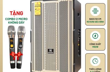 Loa Kéo Nanomax SK-18F5 Bass 50cm 1150w Karaoke Bluetooth Lưới Vàng | Loa Kẹo Kéo Nanomax | 50+ Mẫu Loa Karaoke Bluetooth Giá Tốt