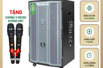 Loa Kéo Nanomax SK-18F6 Bass 50cm 1500w Karaoke Bluetooth | Loa Kẹo Kéo Nanomax | 50+ Mẫu Loa Karaoke Bluetooth Giá Tốt