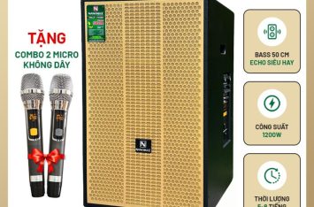 Loa Kéo Nanomax SK-18G7 Bass 50cm 1200w Karaoke Bluetooth