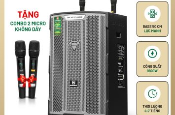 Loa Kéo Nanomax SK-18Q6 Bass 50cm 1600w Karaoke Bluetooth | Loa Kẹo Kéo Nanomax | 50+ Mẫu Loa Karaoke Bluetooth Giá Tốt