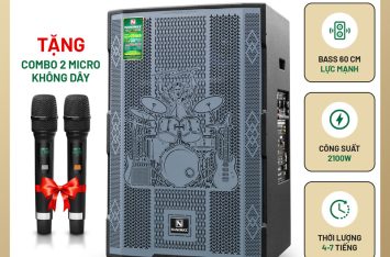 Loa Kéo NanomaxPro-21A1 Bass 60cm 2100w Karaoke Bluetooth | Loa Kẹo Kéo Nanomax | 50+ Mẫu Loa Karaoke Bluetooth Giá Tốt