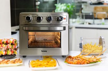 Nồi Chiên Không Dầu Cơ Benny BAF-210, 21 Lít, Model 2022, Khủng Nhất Thị Trường