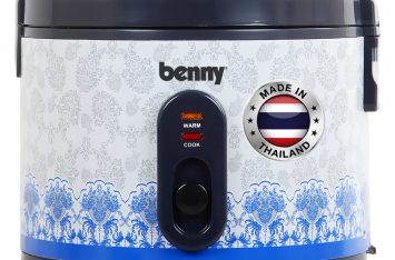 Nồi Cơm Điện Benny BR-MVN187, Silver Violet, 1.8 Lít, 700W